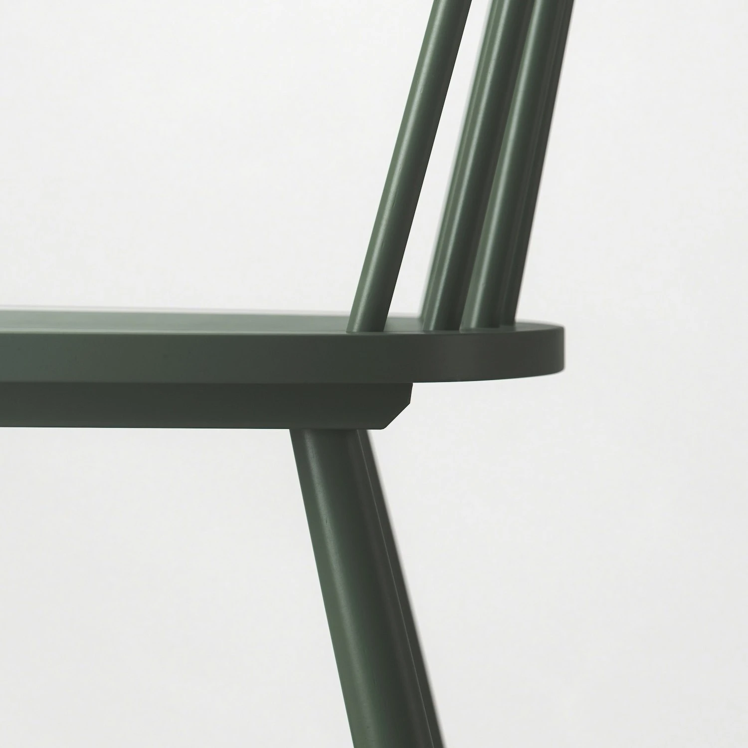 Wood H17 Windsor-Stuhl, Dunkelgrün – Bild 6