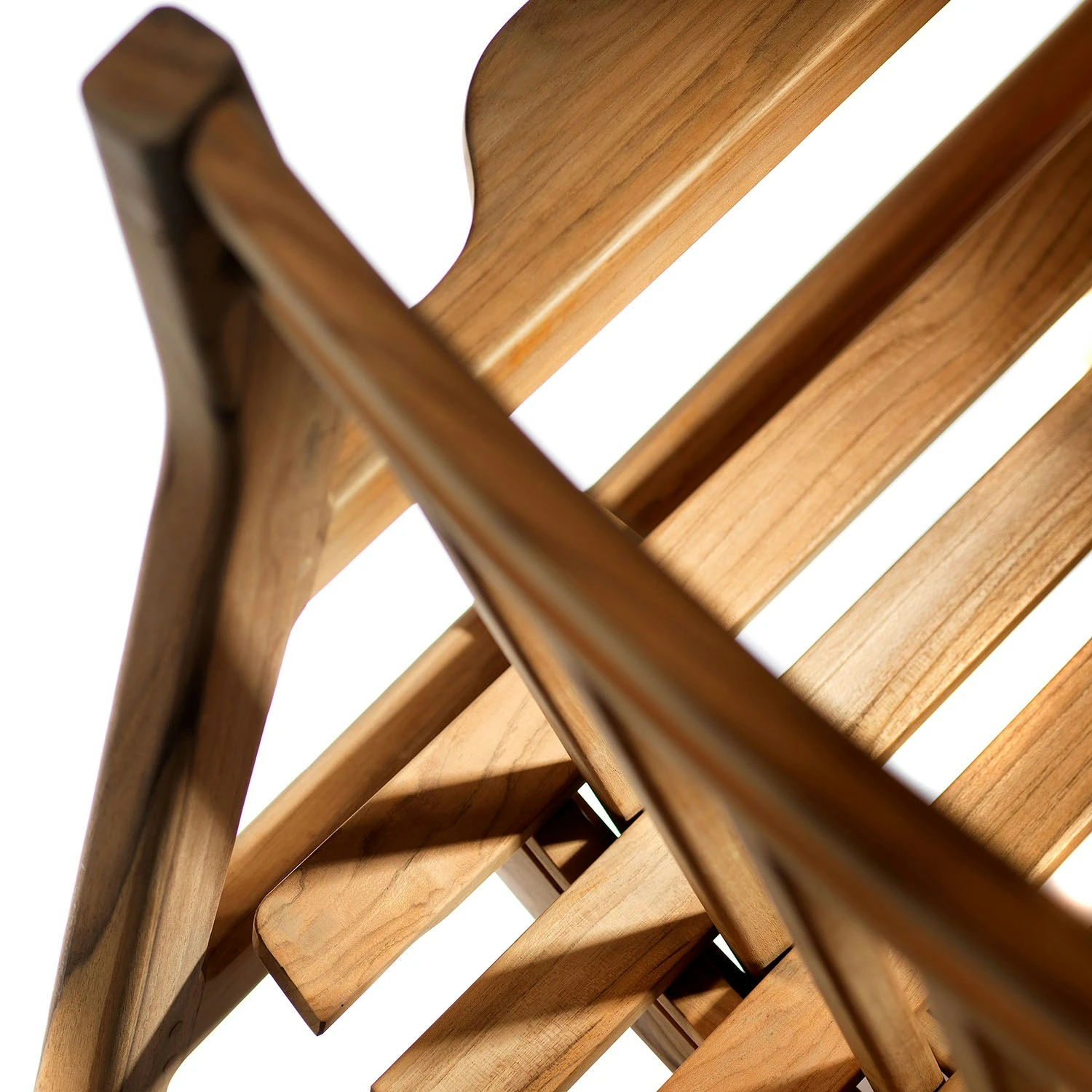 M6 Sammen Lounge Stuhl Im Freien Nutzbar, Teakholz – Bild 3