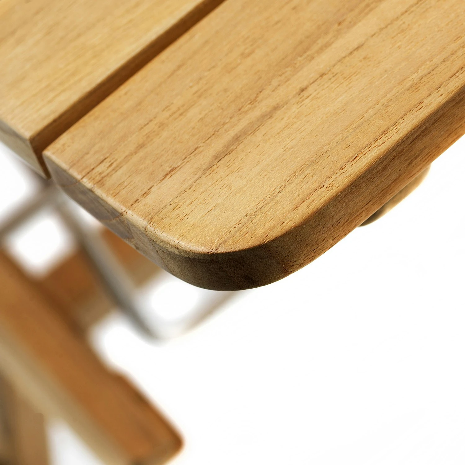 M6 Sammen Lounge Stuhl Im Freien Nutzbar, Teakholz – Bild 4