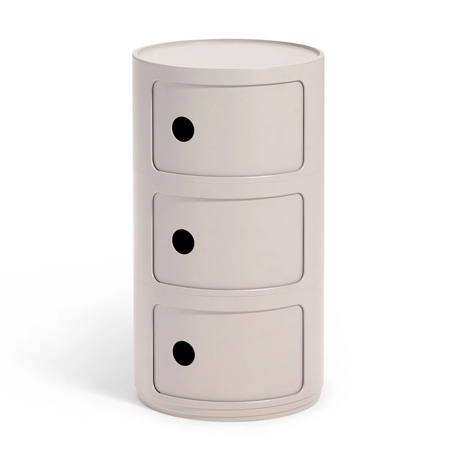 Kartell Componibili Bio Container, Creme