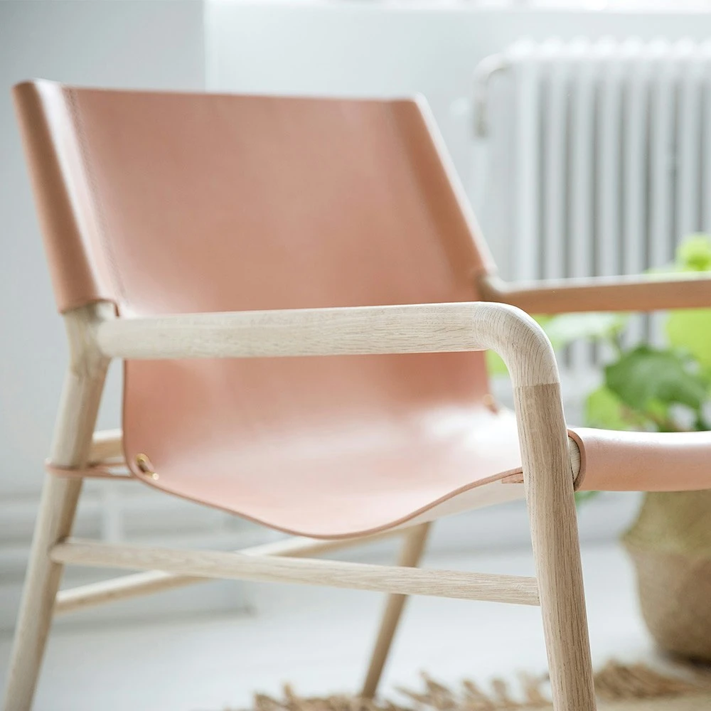 OX Denmarq Rama Sessel, Geseift, Eiche / Schwarz – Bild 4