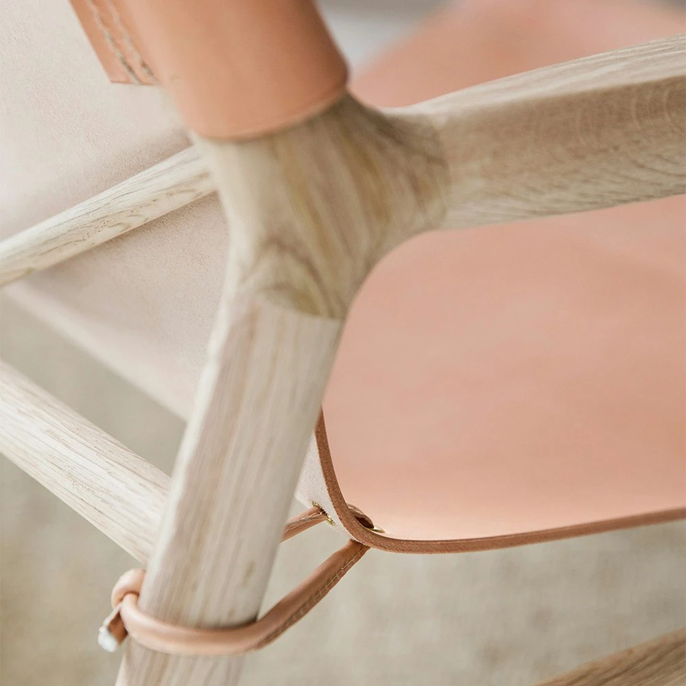 OX Denmarq Rama Sessel, Geseift, Eiche / Schwarz – Bild 6